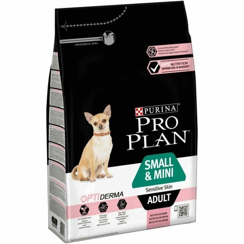 Fodder Purina Small & Mini Adult Adult Salmon 3 Kg