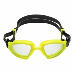 Adult Swimming Goggles Aqua Sphere Kayenne Pro Clear Yellow Black One size