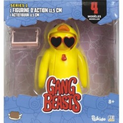 Action Figure Lansay Gang Beasts Lot  4 11,5 cm