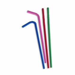 Straws Algon Cardboard Multicolour 50 Pieces 24 Units