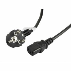 Power Cord Lanberg Black 5 m