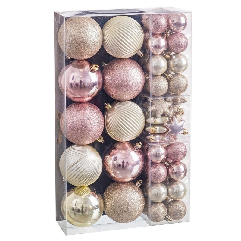 Christmas Baubles Pink (58 Units)