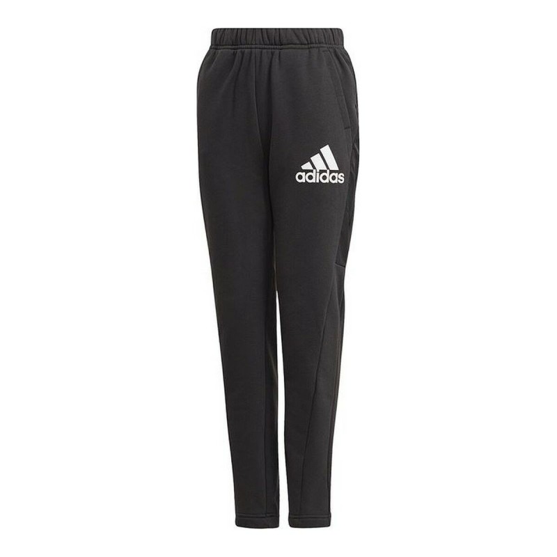 Children's Tracksuit Bottoms Adidas Badge of Sport Black