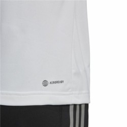 Men’s Short Sleeve T-Shirt Adidas  ColourBlock White