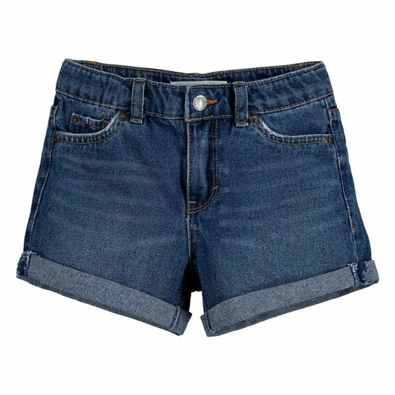 Jeans Levi's Girlfriend Shorty Blue Girl Steel Blue