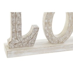 Decorative Figure DKD Home Decor White Stripped 40,5 x 5 x 15 cm (2 Units)