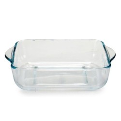 Baking tray Borcam With handles 1,9 L 22 x 6 x 25,5 cm (6 Units)