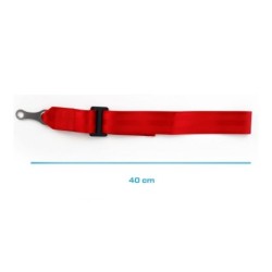 Tow Tape SCHROTH RACING SH90373 400 mm 1800 Kg Red 100 mm 7/16"