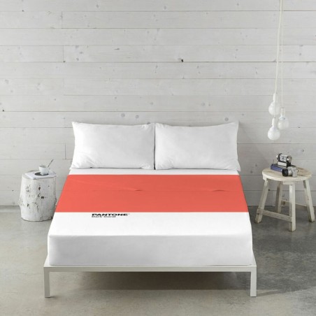 Top sheet Pantone Dark Coral 260 x 270 cm