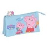 School Case Peppa Pig Baby Light Blue (22 x 12 x 3 cm)