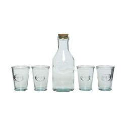 Set of glasses Crystal Transparent