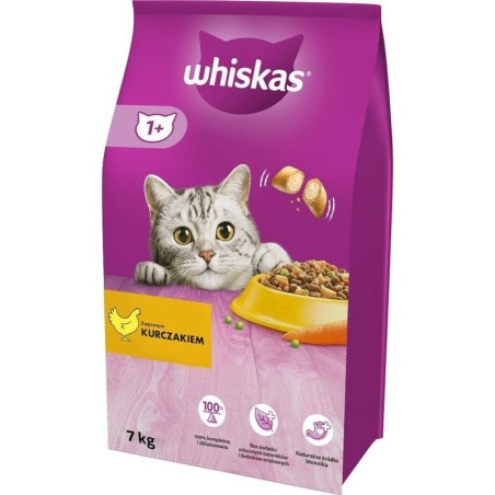 Cat food Whiskas Adult Chicken 7 kg