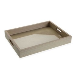 Set of trays Versa MDF Wood 30 x 5,5 x 40 cm (3 Pieces)