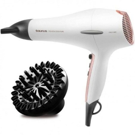 Hairdryer Taurus FASH. 2200 PURE White 2200W