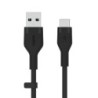 USB-C Cable to USB Belkin BOOST↑CHARGE Flex Black 3 m