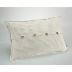 Cushion cover Alexandra House Living Cream 50 x 75 cm