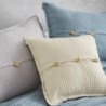 Cushion cover Alexandra House Living Pearl Gray 50 x 75 cm