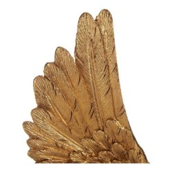 Decorative Figure Golden Angel Wings polyresin (8 x 33,5 x 13 cm)