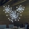 Wreath of LED Lights 5 m 48 x 70 cm Fireworks