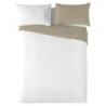 Nordic cover Naturals FUNDA NORDICA BICOLOR REVERSIBLE Reversible Beige White Single (180 x 270 cm)