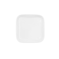 Snack tray Ariane Alaska White Ceramic Squared 11,4 x 11,4 cm (18 Units)