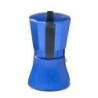 Italian Coffee Pot Oroley Petra 6 Cups Blue Aluminium