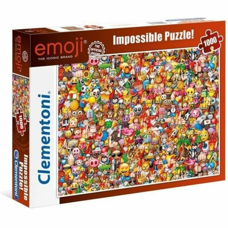 Puzzle Clementoni Emoji: Impossible Puzzle 1000 Pieces