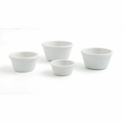 Bowl Quid Professional Ramekin White Plastic (8 x 8 x 4 cm) (24 Units)