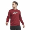 Men’s Sweatshirt without Hood Reebok Vector Crew Maroon Brown