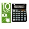 Calculator Liderpapel XF20 Black Plastic