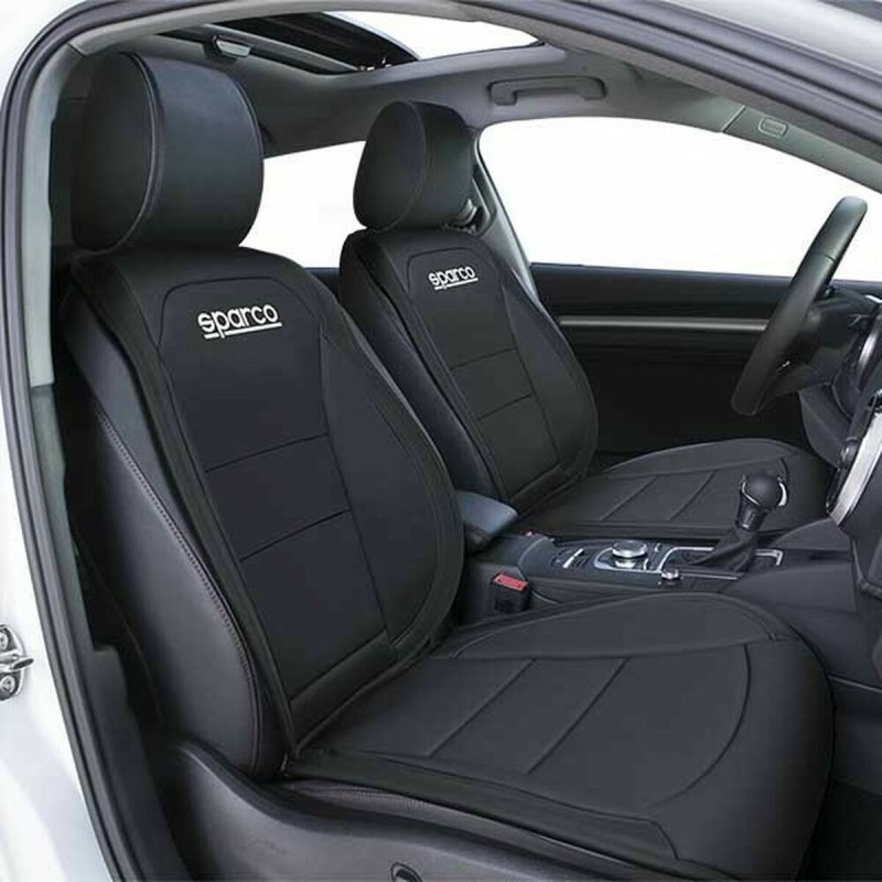 Seat cover Sparco SPCS424BK Black 1 Unit