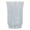 Vase Crystal White 15 x 15 x 22 cm