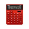 Calculator Liderpapel XF22 Red Plastic