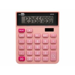 Calculator Liderpapel XF23 Pink Plastic